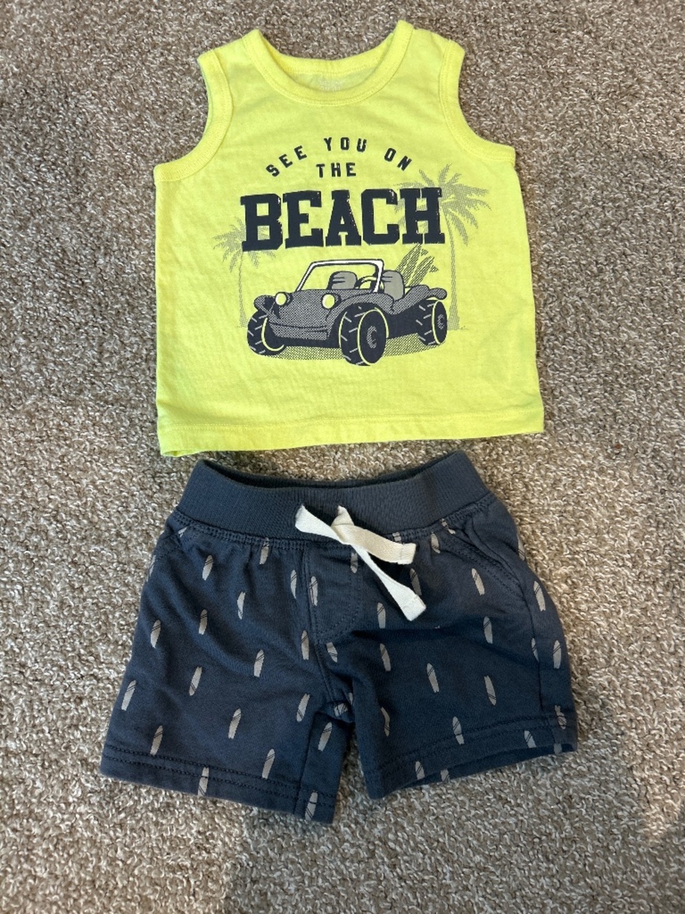 Carters 6 month summer boys outfit